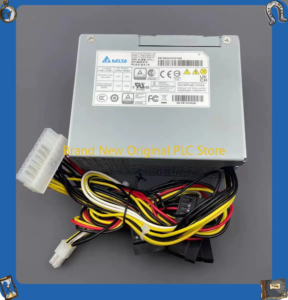 Power supply FSP350-20GSV DPS-300AB-81B 350W
Power supply FSP350-20GSV DPS-300AB-81B 350W
