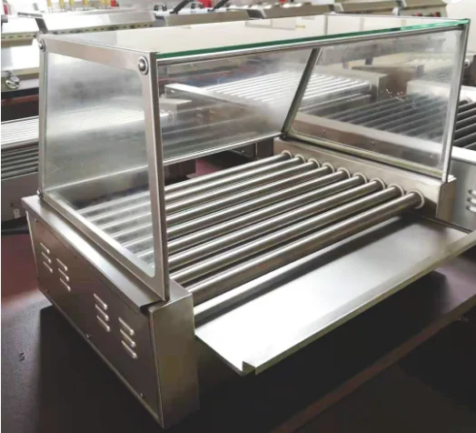 Professional Portable 11-Roller Hot Dog Grill Making Vending Machine Electric
Professional Portable 11-Roller Hot Dog Grill Making Vending Machine Electric