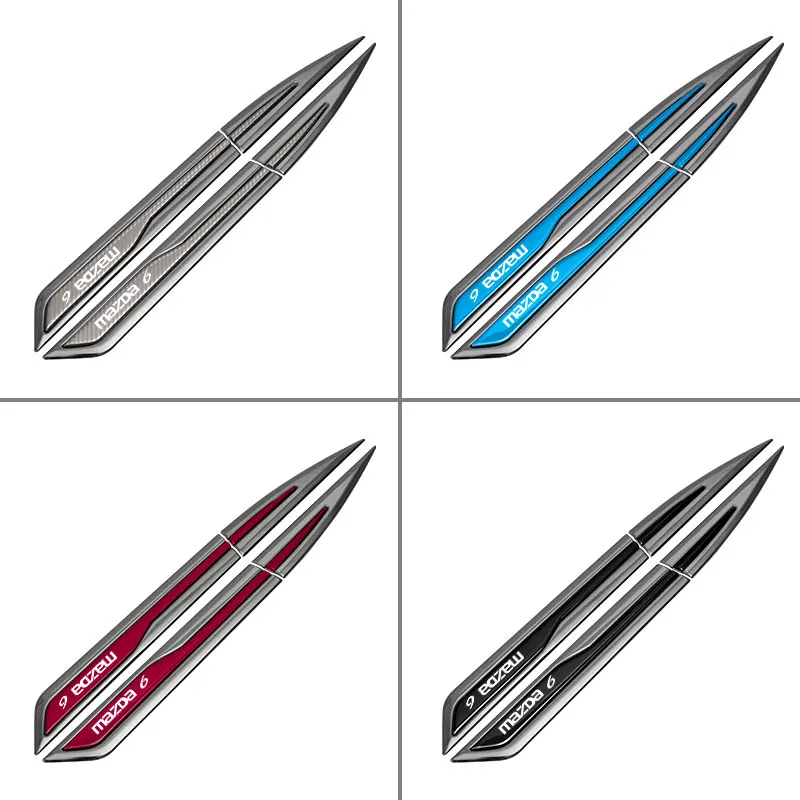 2pcs Car Door Fender Side Blade Badge Car Body Protective car Metal Sticker For Mazda 6 Car Accessories
2pcs Car Door Fender Side Blade Badge Car Body Protective car Metal Sticker For Mazda 6 Car Accessories