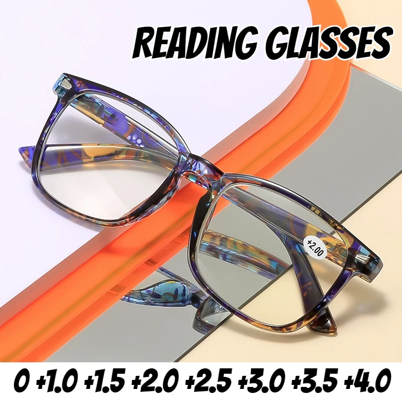 Men Women Fashion High Definition Reading Glasses Fashionable Floral Frame High Definition Anti Blue Light Presbyopia Glasses
Men Women Fashion High Definition Reading Glasses Fashionable Floral Frame High Definition Anti Blue Light Presbyopia Glasses