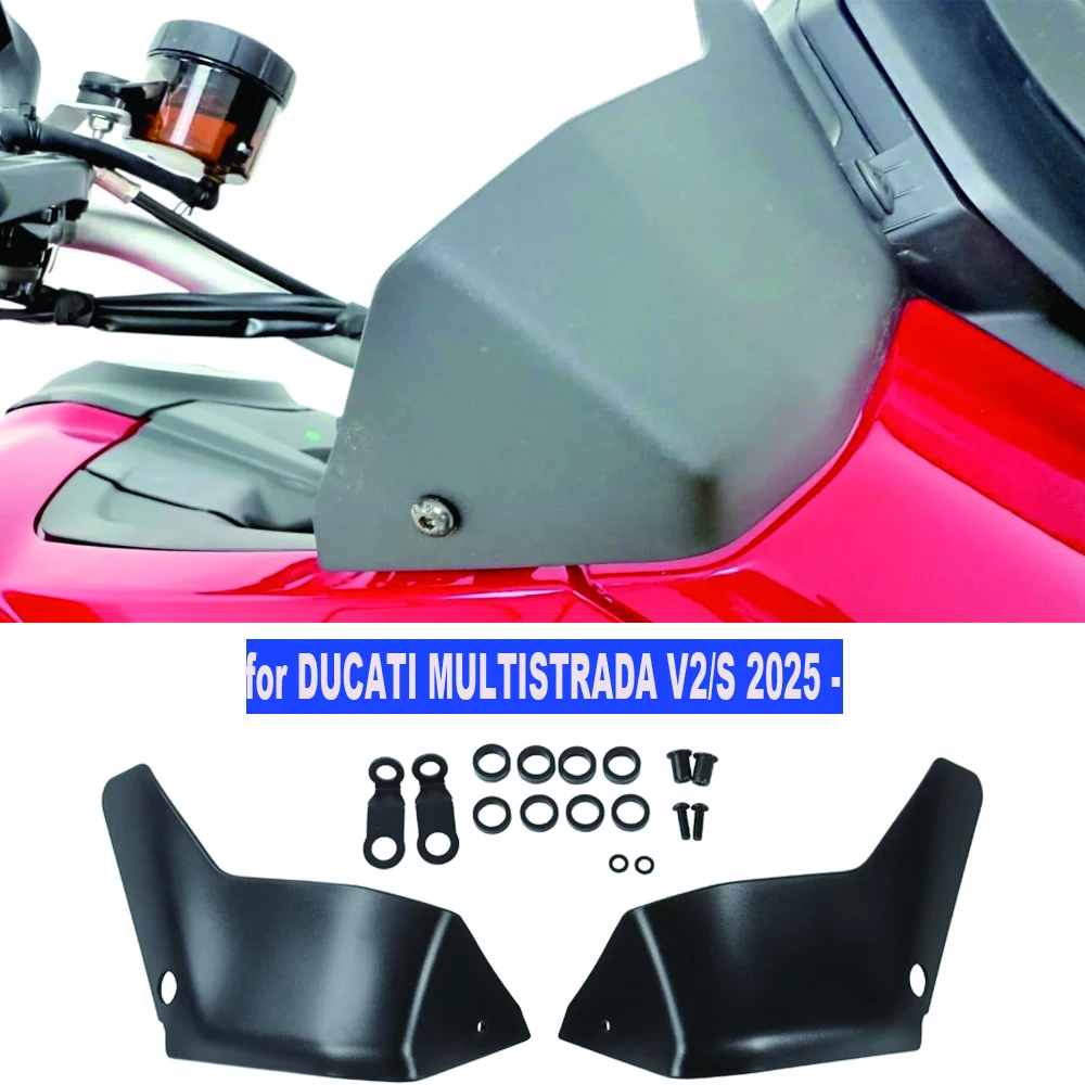 V2/S 2025 - for DUCATI MULTISTRADA V2/S 2025 - Enhanced Motorcycle Wind Shield Accessories NEW Matte Black Deflectors Pair
V2/S 2025 - for DUCATI MULTISTRADA V2/S 2025 - Enhanced Motorcycle Wind Shield Accessories NEW Matte Black Deflectors Pair