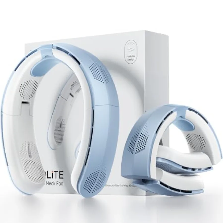 LiTE Neck Fan, Industrys Strongest Wind Power, Portable Neck Fan with 14H Battery, 360 Cooling Neck Fan, Lightweight Foldable N
LiTE Neck Fan, Industrys Strongest Wind Power, Portable Neck Fan with 14H Battery, 360 Cooling Neck Fan, Lightweight Foldable N
