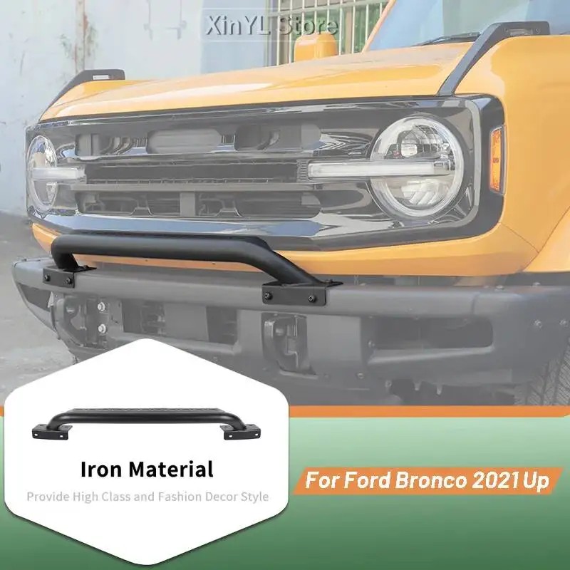 Автомобильный металлический передний кронштейн для прожектора, защитная стойка для Ford Bronco 2021, внешние аксессуары
Автомобильный металлический передний кронштейн для прожектора, защитная стойка для Ford Bronco 2021, внешние аксессуары