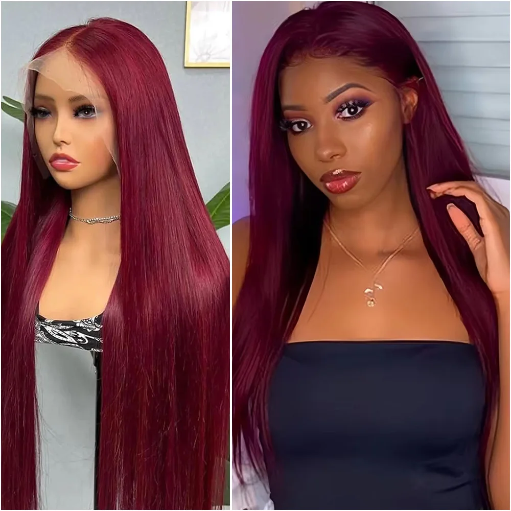 Накладные парики из натуральных волос 99J Burgundy, 13x6, с кружевной передней частью, плотность 200%, предварительно прорезанные, 40 дюймов, 13x4 HD, прямые, для женщин.
Накладные парики из натуральных волос 99J Burgundy, 13x6, с кружевной передней частью, плотность 200%, предварительно прорезанные, 40 дюймов, 13x4 HD, прямые, для женщин.