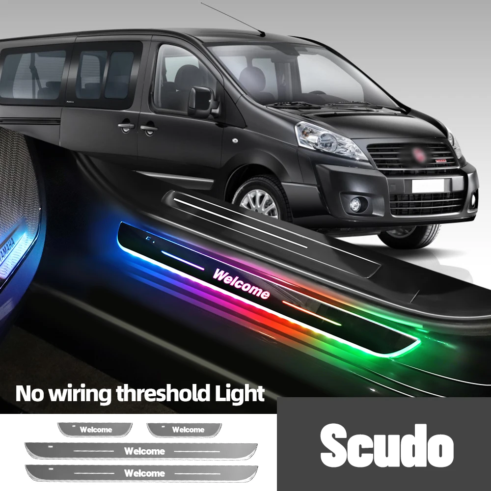 For Fiat Scudo 1995-2013 2005 2006 2009 2010 Car Door Sill Light Customized Logo LED Welcome Threshold Pedal Lamp Accessories
For Fiat Scudo 1995-2013 2005 2006 2009 2010 Car Door Sill Light Customized Logo LED Welcome Threshold Pedal Lamp Accessories