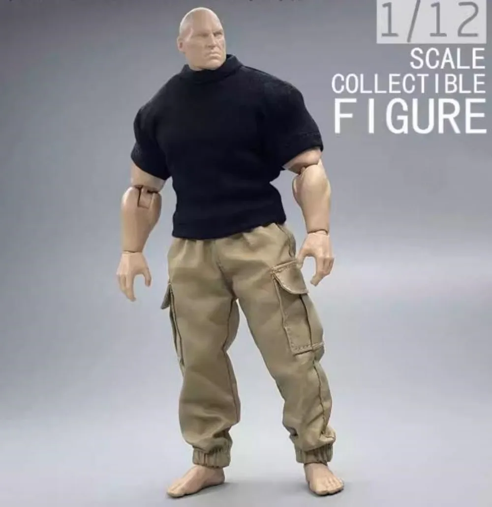 MUFF TOYS 1/12 Male Shirt Short sleeve Clothes vest Fit 6'' TBL Action Figure Strong Muscle body JIao DOll Body AnimeToys
MUFF TOYS 1/12 Male Shirt Short sleeve Clothes vest Fit 6'' TBL Action Figure Strong Muscle body JIao DOll Body AnimeToys