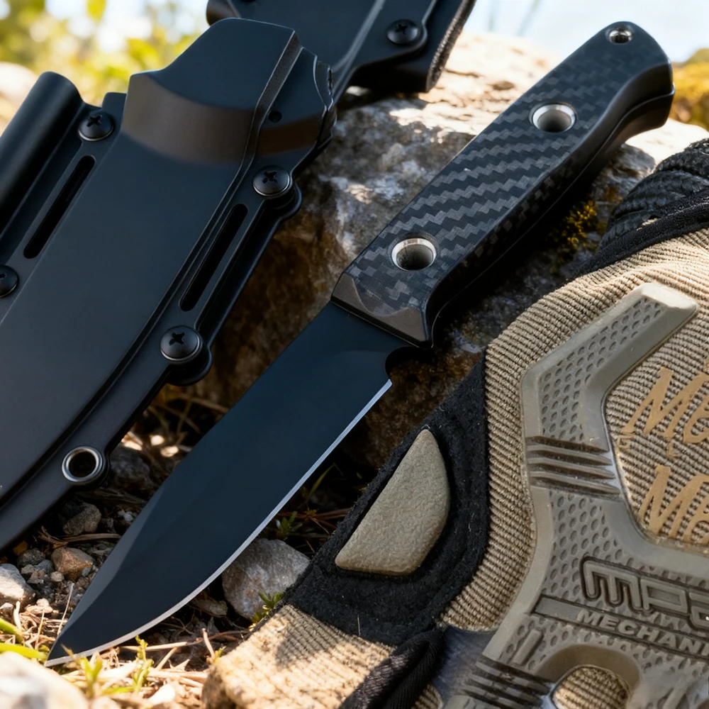 High Hardness Wilderness Survival Hunting Knife D2 Blade Utility Straight Knife Camping Essentials Jungle Exploration EDC Knife
High Hardness Wilderness Survival Hunting Knife D2 Blade Utility Straight Knife Camping Essentials Jungle Exploration EDC Knife