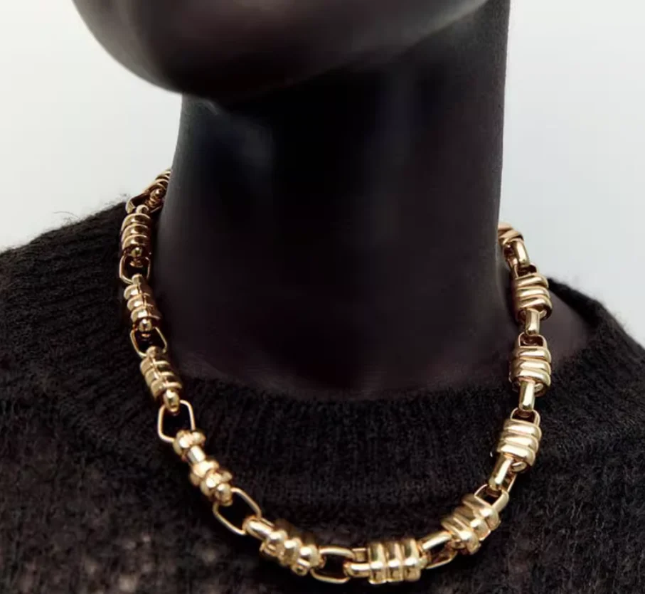 Европейский и американский роскошный дизайн, металлическая цепочка на ключицу
Европейский и американский роскошный дизайн, металлическая цепочка на ключицу