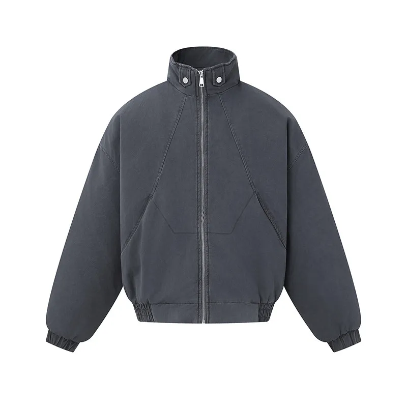 Men's And Women's Short Thickened Cotton Workwear Jacket Stand Collar Windproof Warm US Style Retro Winter Coat Zipper Closure
Men's And Women's Short Thickened Cotton Workwear Jacket Stand Collar Windproof Warm US Style Retro Winter Coat Zipper Closure