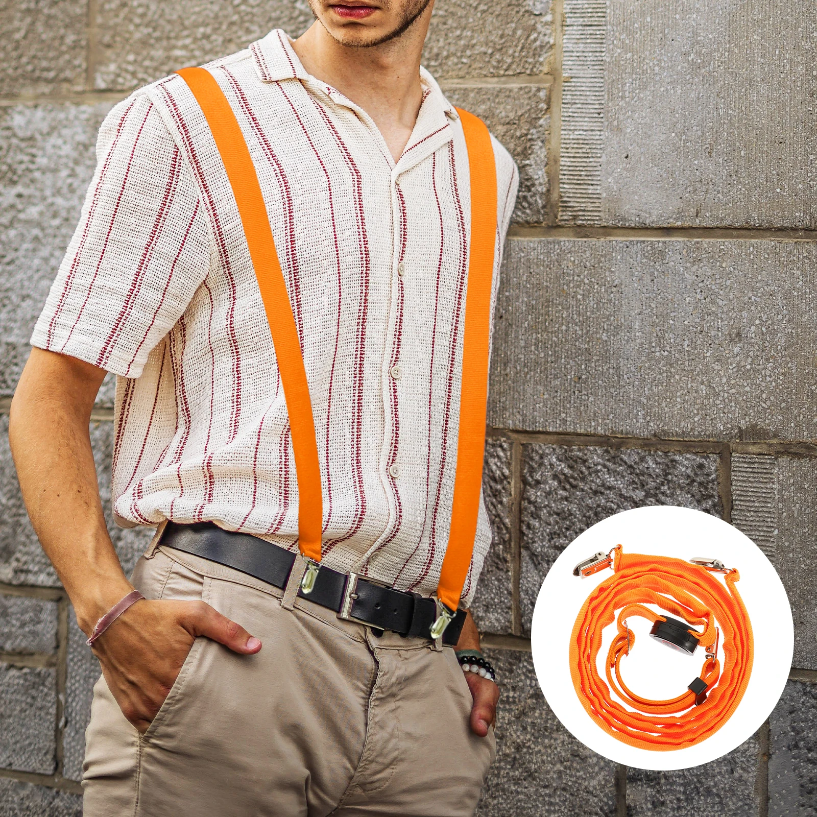 Luminous Strap Pants Suspender Adjustable LED Light up Suspenders for Men in Dark Safety Running Flashing Design
Luminous Strap Pants Suspender Adjustable LED Light up Suspenders for Men in Dark Safety Running Flashing Design