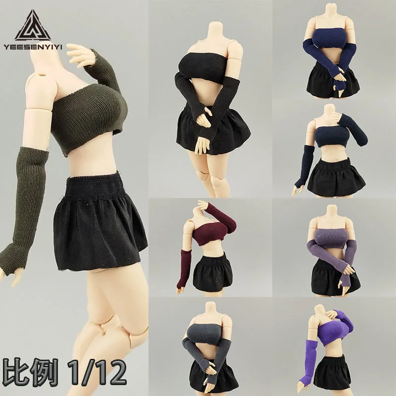 1/12 Scale 6-inch Female Action Figure Arm Sleeves, 1/12 & 1/8 Scale BJD Doll Clothing, 15cm 6-inch Women's Figure Outfit
1/12 Scale 6-inch Female Action Figure Arm Sleeves, 1/12 & 1/8 Scale BJD Doll Clothing, 15cm 6-inch Women's Figure Outfit