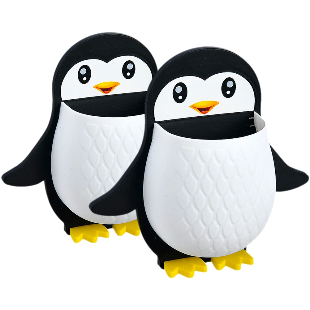 2Pcs Penguin Cartoon Storage Boxes Wall Mounted Holder for Remote Pen Phone Office ganizer Plastic Home Decor Storage Rack
2Pcs Penguin Cartoon Storage Boxes Wall Mounted Holder for Remote Pen Phone Office ganizer Plastic Home Decor Storage Rack