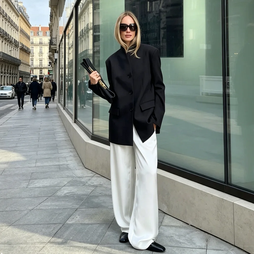 Elegant Office Lady Business Female Suits Single Breasted Women 2 Pieces Set Jacket Pants Smart Casual Conjuntos Femininos
Elegant Office Lady Business Female Suits Single Breasted Women 2 Pieces Set Jacket Pants Smart Casual Conjuntos Femininos