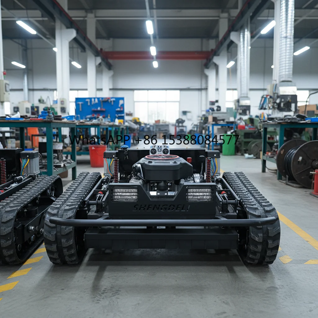 Good Quality SHENGDELI Industrial Engineering Rubber Petrol 48V Remote Control Lawn Mower Agricultural Machinery 5000W Parallel
Good Quality SHENGDELI Industrial Engineering Rubber Petrol 48V Remote Control Lawn Mower Agricultural Machinery 5000W Parallel