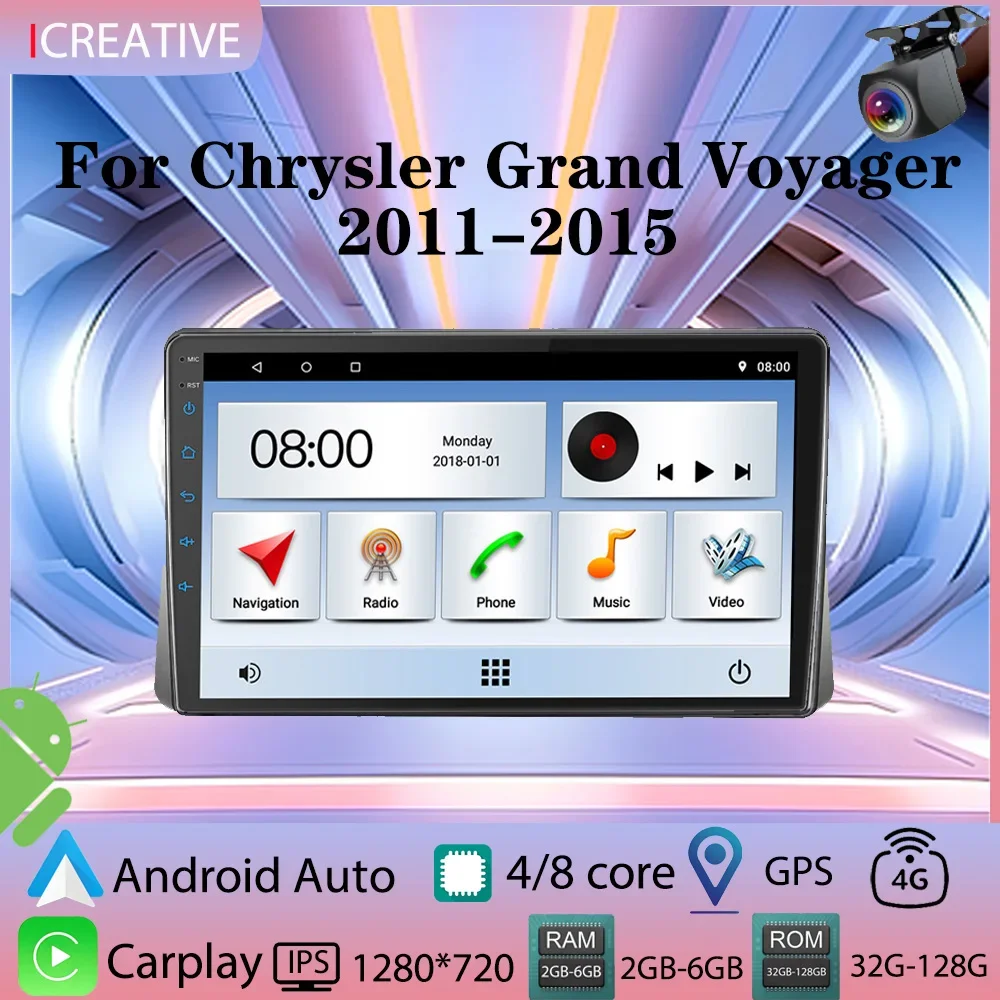 Car Radio for Chrysler Grand Voyager 5 2011-2015 Multimedia Carplay Player 2din Android Head Unit 9inch HD Screen Navigation GPS
Car Radio for Chrysler Grand Voyager 5 2011-2015 Multimedia Carplay Player 2din Android Head Unit 9inch HD Screen Navigation GPS