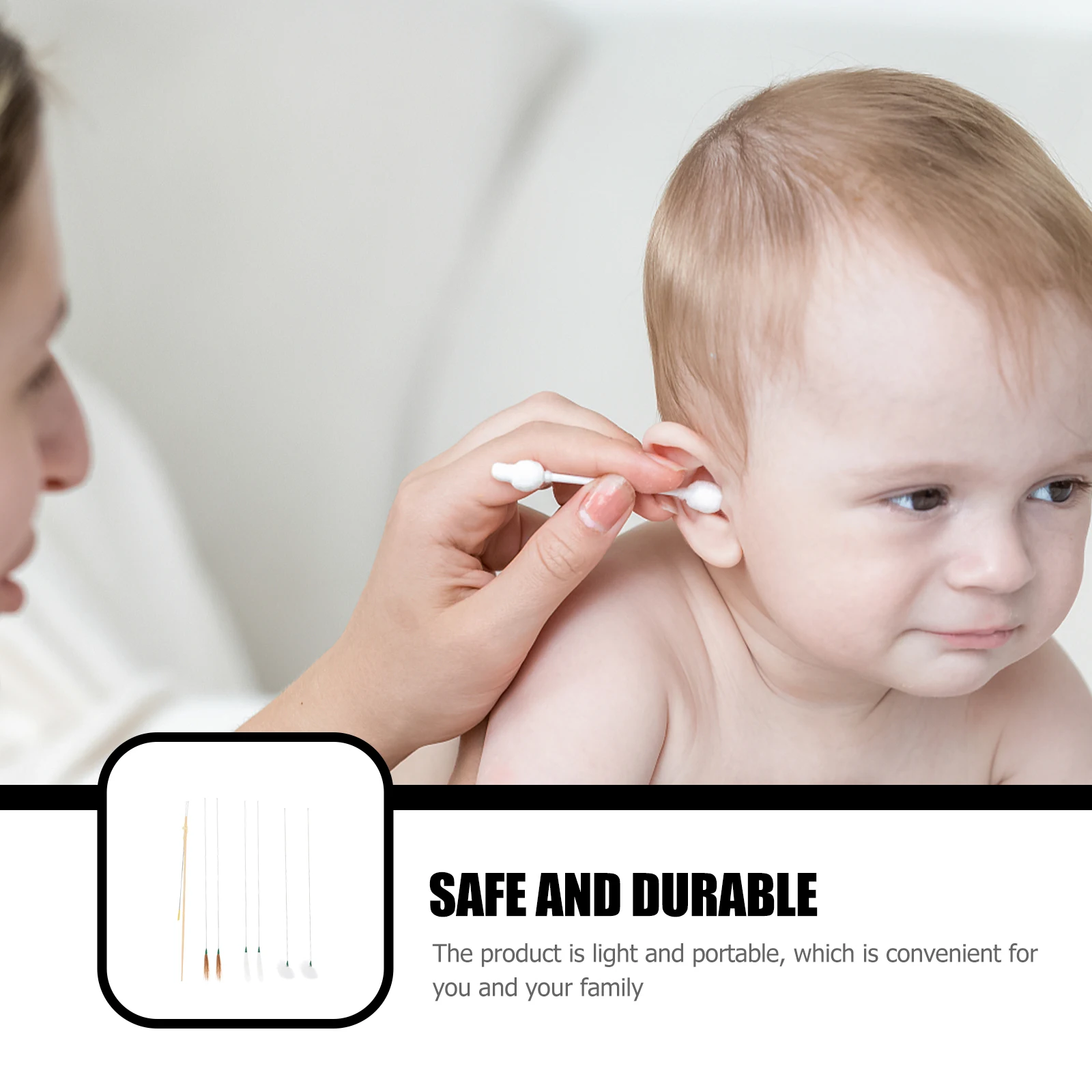 8Pcs Ear Cleaning Sticks Portable Bamboo Handle Earwax Removal Tools Ear Care Set Earwax Removal Stick
8Pcs Ear Cleaning Sticks Portable Bamboo Handle Earwax Removal Tools Ear Care Set Earwax Removal Stick