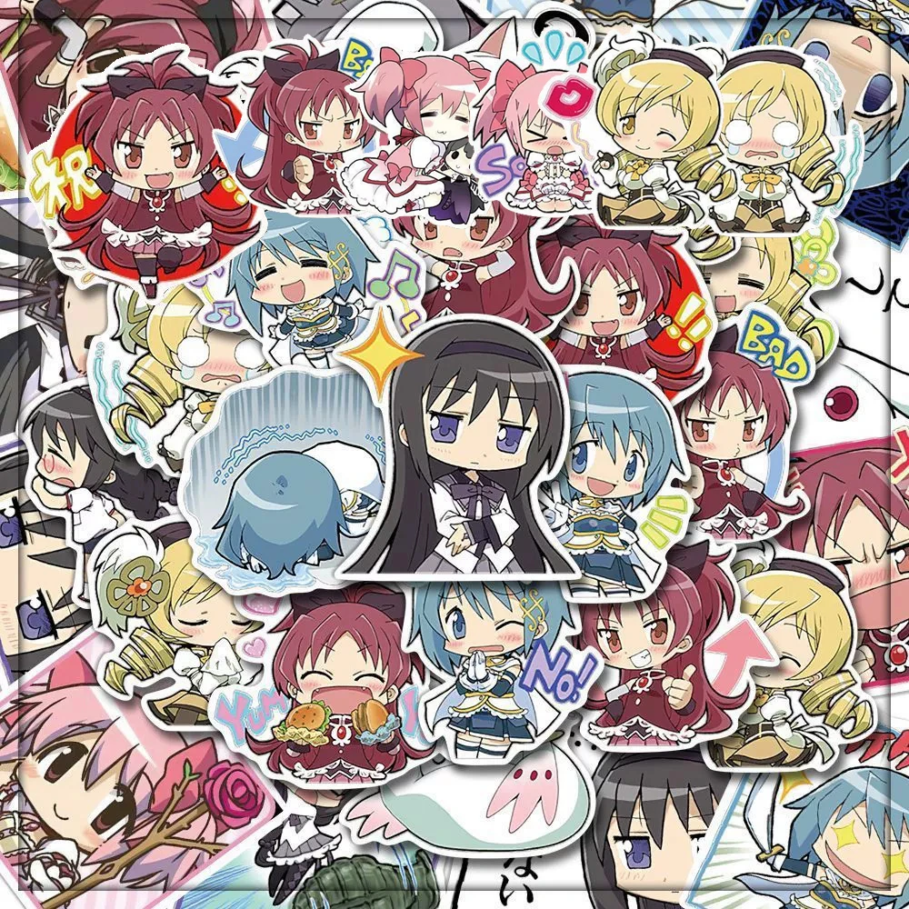 10/30/48pcs Anime Puella Magi Madoka Magica Stickers Cute Girl Kaname Madoka Cartoon Decal Toy DIY Laptop Fridge Sticker for Kid
10/30/48pcs Anime Puella Magi Madoka Magica Stickers Cute Girl Kaname Madoka Cartoon Decal Toy DIY Laptop Fridge Sticker for Kid