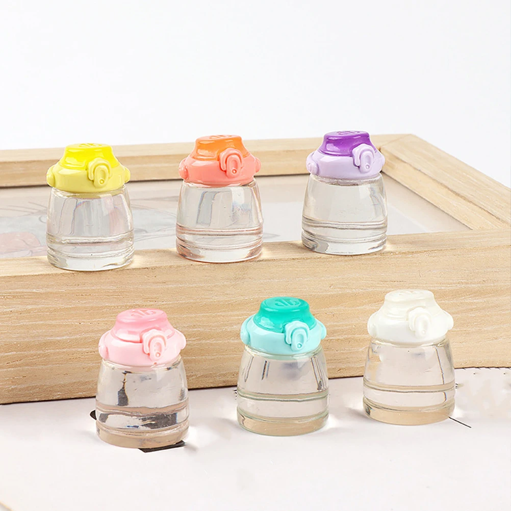 12 Pcs Simulated Belly Cup Miniature Water Bottles Resin Decor House Accessory Kids Play Set Realistic Model
12 Pcs Simulated Belly Cup Miniature Water Bottles Resin Decor House Accessory Kids Play Set Realistic Model