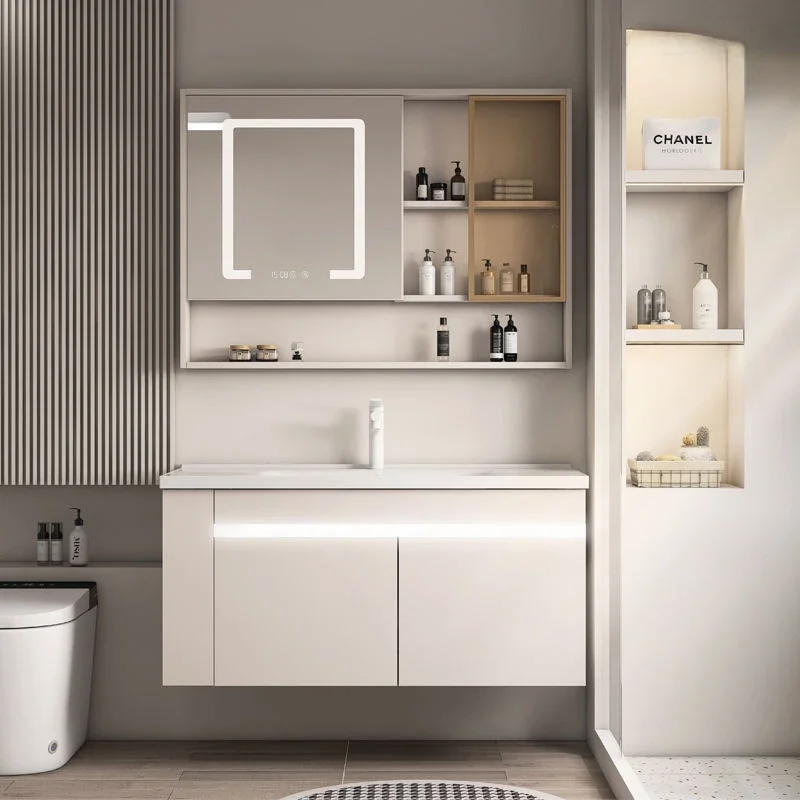 Modern Wall Bathroom Cabinets Smart Mirror Cabinet Ceramic Integrated Washbasin Bathroom Sink Vanity Cabinet Bathroom Furniture
Modern Wall Bathroom Cabinets Smart Mirror Cabinet Ceramic Integrated Washbasin Bathroom Sink Vanity Cabinet Bathroom Furniture