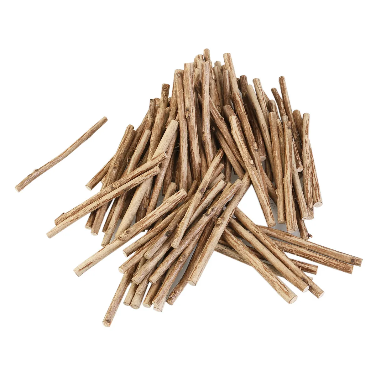 100Pcs DIY Wood Sticks 10Cm Long 0.5-0.8cm Diameter Tea Tree Log Pieces with Natural Bark for Handmade Crafts Home Decor Holiday
100Pcs DIY Wood Sticks 10Cm Long 0.5-0.8cm Diameter Tea Tree Log Pieces with Natural Bark for Handmade Crafts Home Decor Holiday