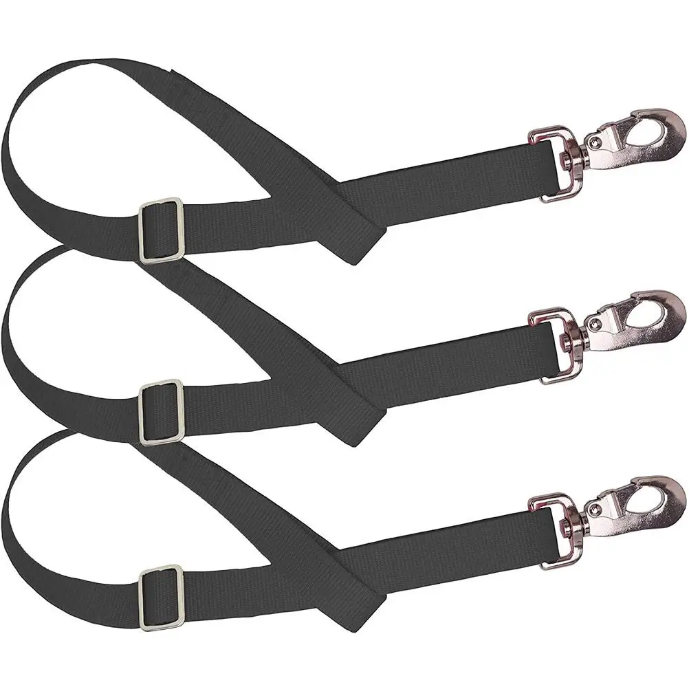 3 Pcs Black Adjustable Nylon Bucket Straps for Horse Feeder Hanger Reusable Professional Wear Resistant Hanging Strap Stable
3 Pcs Black Adjustable Nylon Bucket Straps for Horse Feeder Hanger Reusable Professional Wear Resistant Hanging Strap Stable
