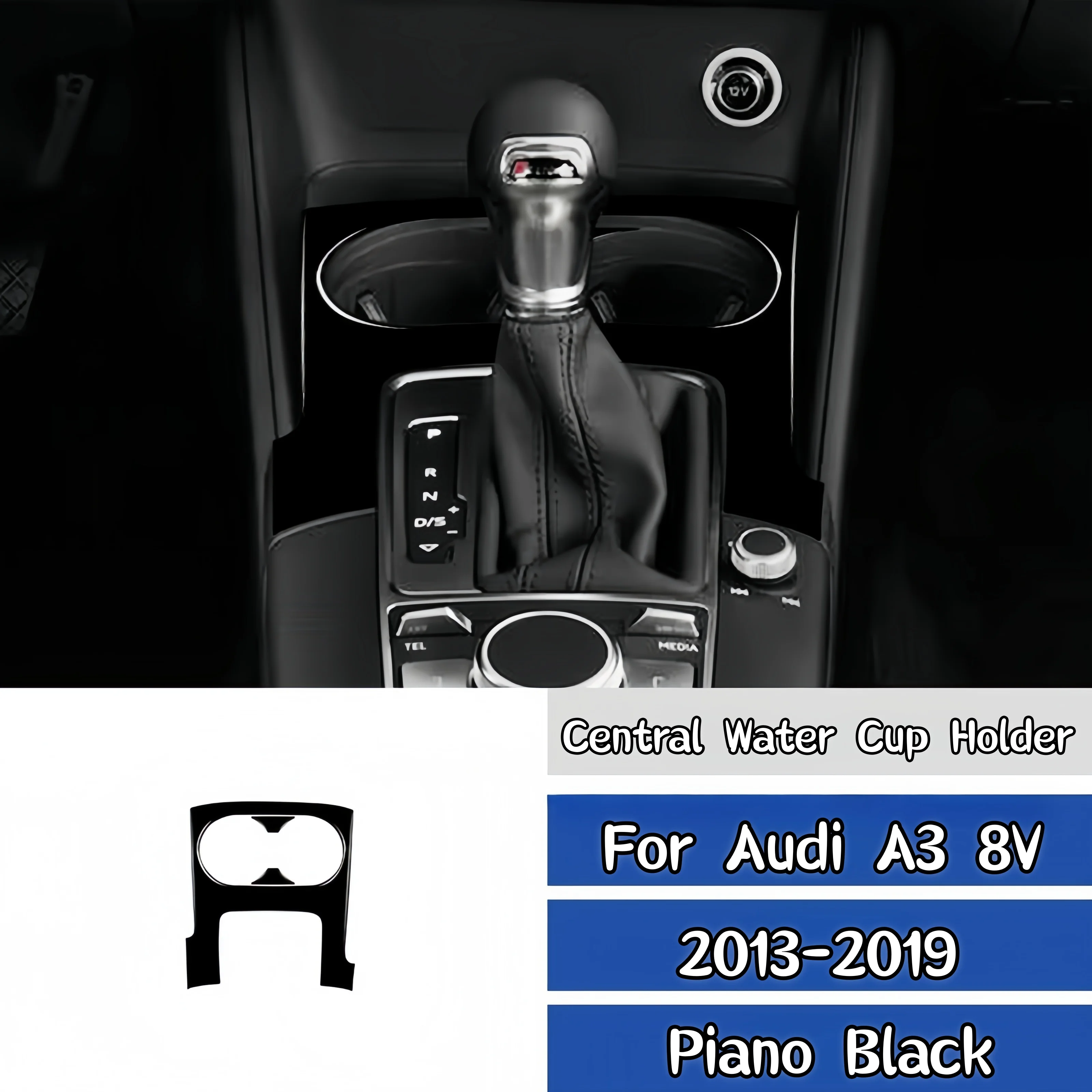 Для Audi A3 8V 2013-2019 Piano Black салон автомобиля, центральная консоль, держатель для стакана с водой, панель, декоративная крышка, наклейки, авто Зуehör
Для Audi A3 8V 2013-2019 Piano Black салон автомобиля, центральная консоль, держатель для стакана с водой, панель, декоративная крышка, наклейки, авто Зуehör
