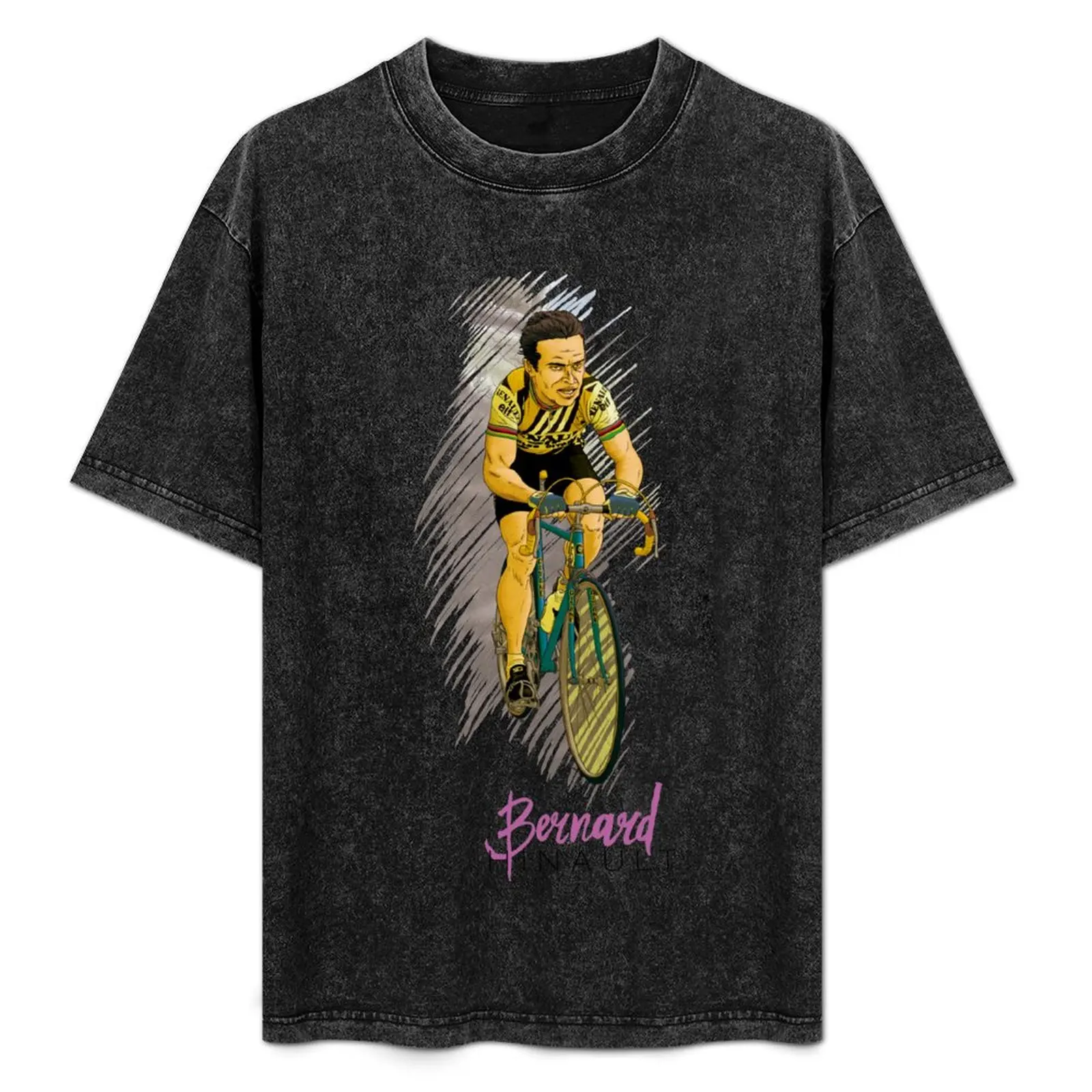 Bernard 'Le Blaireau' Hinault T-Shirt Casual Pattern Print Tee Shirt
Bernard 'Le Blaireau' Hinault T-Shirt Casual Pattern Print Tee Shirt