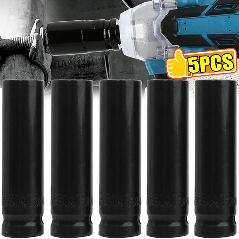 1/2" Deep Impact Socket Steel Electric Allen Drive Metric Wrench Sockets for Home Car Repair Removing Tire Screws Power Tools
1/2" Deep Impact Socket Steel Electric Allen Drive Metric Wrench Sockets for Home Car Repair Removing Tire Screws Power Tools
