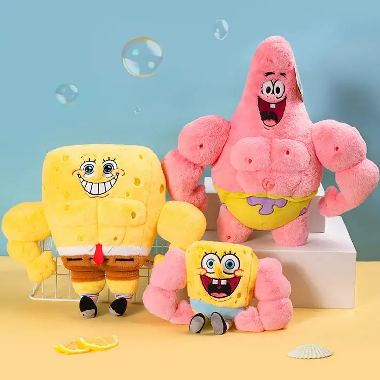 Anime Muscle Spongebob Squarepants Patrick Star Pink Kawaii Cartoon Stuffed Plush Toys Doll Birthday Gift For Kids Girls Boys
Anime Muscle Spongebob Squarepants Patrick Star Pink Kawaii Cartoon Stuffed Plush Toys Doll Birthday Gift For Kids Girls Boys