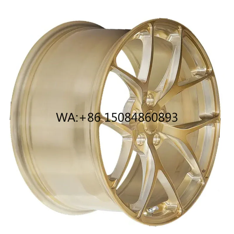 High end customized wheel hub, Gold Monoblock Concave Forged Wheel, 18-20 Inch 5x114.3 PCD luxury sport car auto parts
High end customized wheel hub, Gold Monoblock Concave Forged Wheel, 18-20 Inch 5x114.3 PCD luxury sport car auto parts
