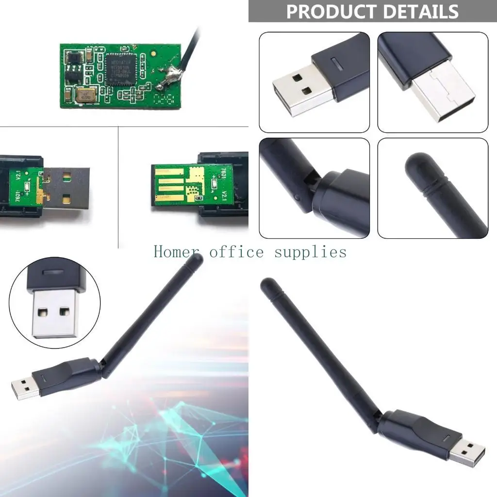 K43B MT7601 Wireless Card LAN Adapter 150Mbps for IPTV SetopBox Stable Internet Connection Drive
K43B MT7601 Wireless Card LAN Adapter 150Mbps for IPTV SetopBox Stable Internet Connection Drive
