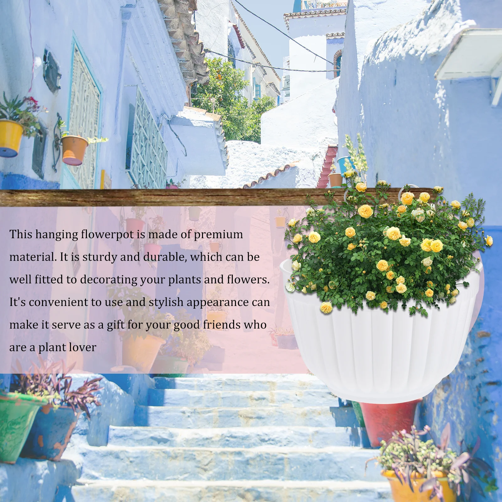 2pcs Wall Flowerpot Hanging Flower Pots Garden Plastic Planter Decorative Plant Pot For Home Balcony Plants Container
2pcs Wall Flowerpot Hanging Flower Pots Garden Plastic Planter Decorative Plant Pot For Home Balcony Plants Container