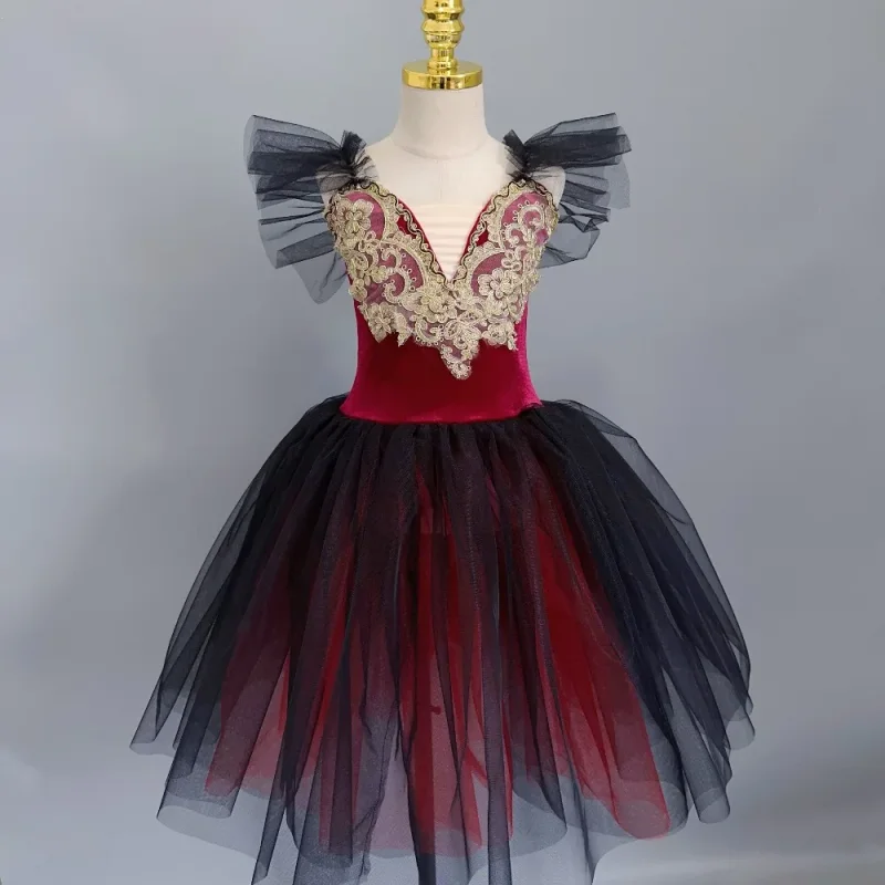 Children Clothing Fairy Elegant Show Ballet Tutu Dress Girls Dance Wear Stage Costumes Princess Party Kids Clothes Performance
Children Clothing Fairy Elegant Show Ballet Tutu Dress Girls Dance Wear Stage Costumes Princess Party Kids Clothes Performance