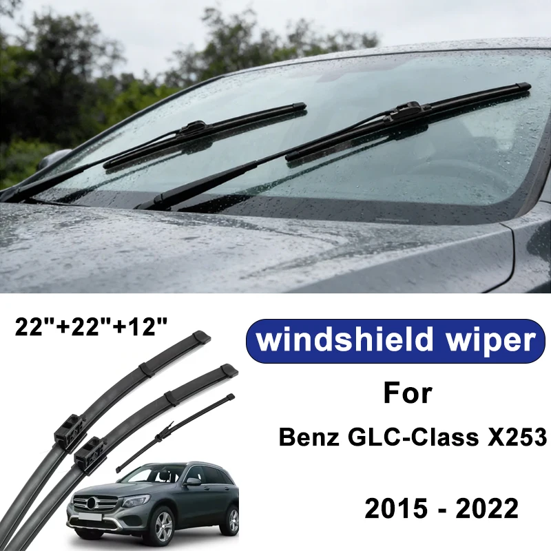 For Benz GLC-Class X253 2015 - 2022 car windshield front/rear wipers, silent wiper blades,car blade brush accessories
For Benz GLC-Class X253 2015 - 2022 car windshield front/rear wipers, silent wiper blades,car blade brush accessories