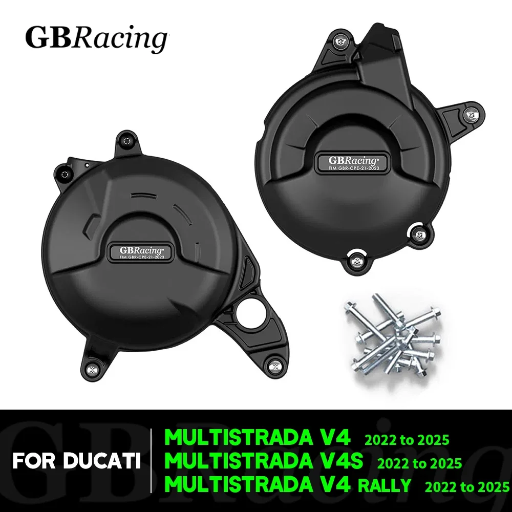 GB Racing Engine Cover Multistrada V4 S GRAND 2022 to 2025 For DUCATI Motorcycle Alternator Clutch Protection Cover Accessories
GB Racing Engine Cover Multistrada V4 S GRAND 2022 to 2025 For DUCATI Motorcycle Alternator Clutch Protection Cover Accessories