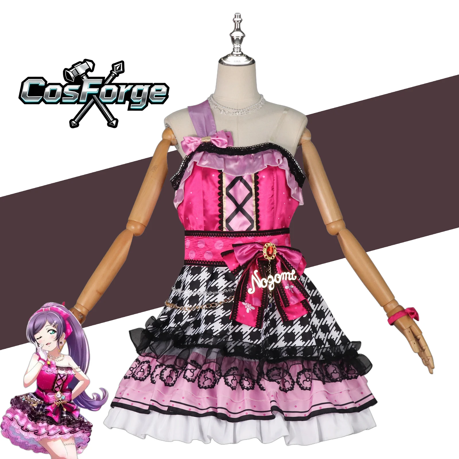 Love Live Nozomi Tojo Cosplay Costume - Hot Pink Girls Anime Halloween Carnival Party Uniform Women Roleplay
Love Live Nozomi Tojo Cosplay Costume - Hot Pink Girls Anime Halloween Carnival Party Uniform Women Roleplay