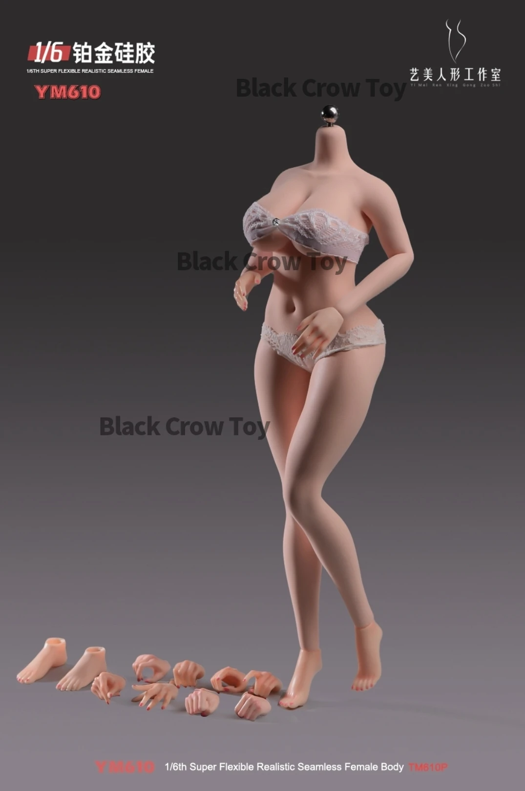 ANT Yimei Female Soldier 1/6 Scale 12-Inch Action Figure, Seamless Silicone Body, Muscular Legs Collectible Toy
ANT Yimei Female Soldier 1/6 Scale 12-Inch Action Figure, Seamless Silicone Body, Muscular Legs Collectible Toy