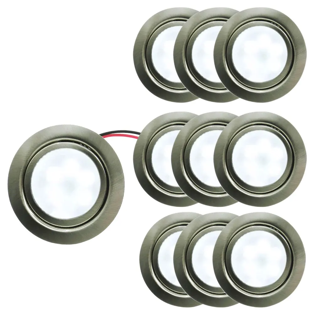 10-Pack 12V DC LED Wardrobe Light 3W 60mm Cabinet Bulb Wooden Floor Closet Stairs Hallway Bulbs RV Camper Touring Carlight =30W
10-Pack 12V DC LED Wardrobe Light 3W 60mm Cabinet Bulb Wooden Floor Closet Stairs Hallway Bulbs RV Camper Touring Carlight =30W