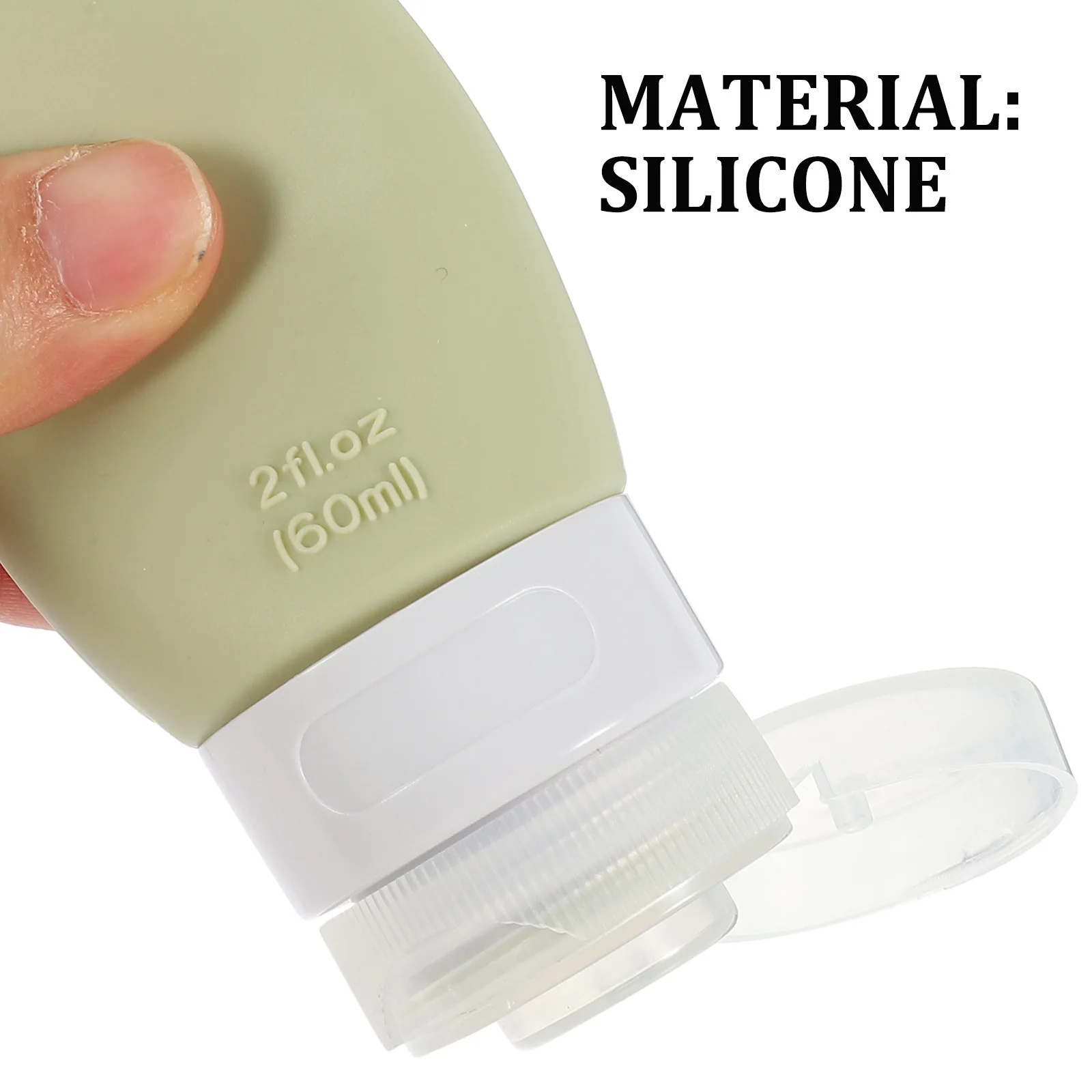 3pcs Portable Silicone Travel Bottles 100Ml Leakproof Squeeze Empty Toiletry Containers For Shampoo Lotion Liquid Soap
3pcs Portable Silicone Travel Bottles 100Ml Leakproof Squeeze Empty Toiletry Containers For Shampoo Lotion Liquid Soap