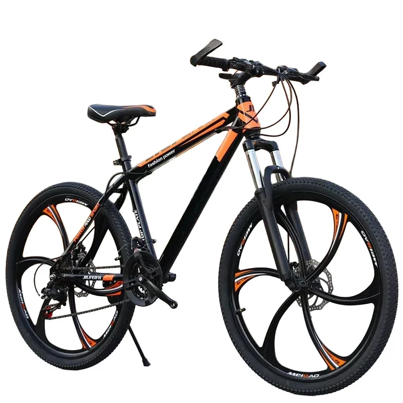26 Inch 21 Speed Adult Mountain Bike Shock Absorption Disc Brake Variable Speed Bicycle for Outdoor Off-road Cycling Fitness
26 Inch 21 Speed Adult Mountain Bike Shock Absorption Disc Brake Variable Speed Bicycle for Outdoor Off-road Cycling Fitness