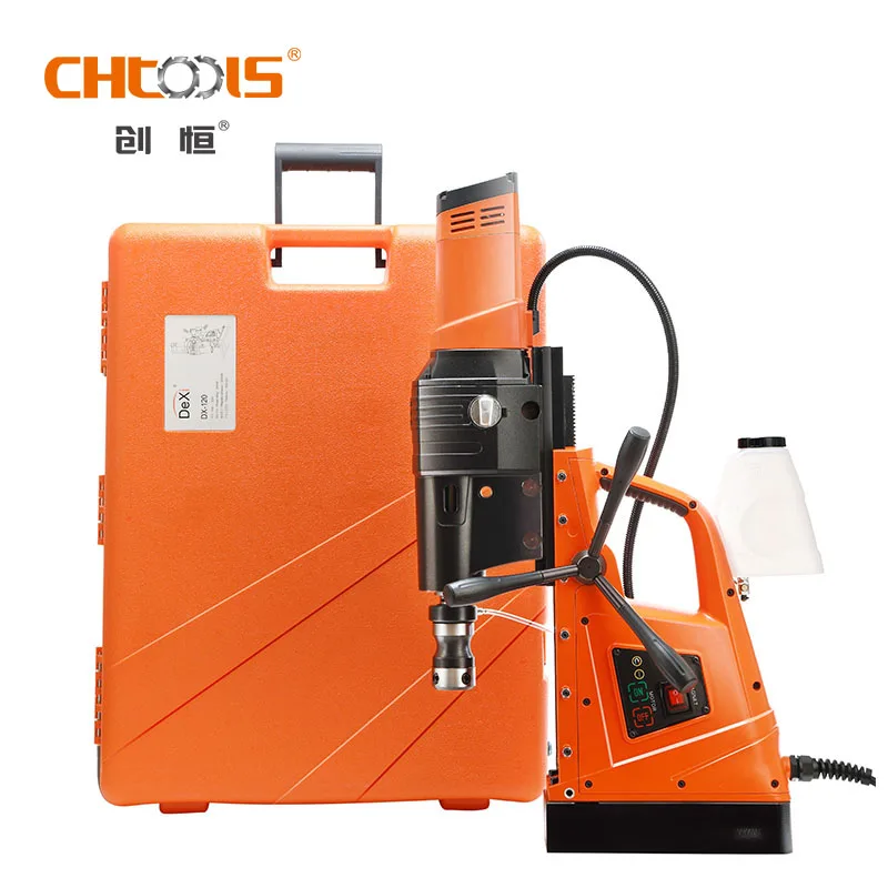 CHTOOLS DX-120 Customizable High Quality Industrial Power Drill Press Variable Speed Magnetic Drill OEM Core Tool
CHTOOLS DX-120 Customizable High Quality Industrial Power Drill Press Variable Speed Magnetic Drill OEM Core Tool