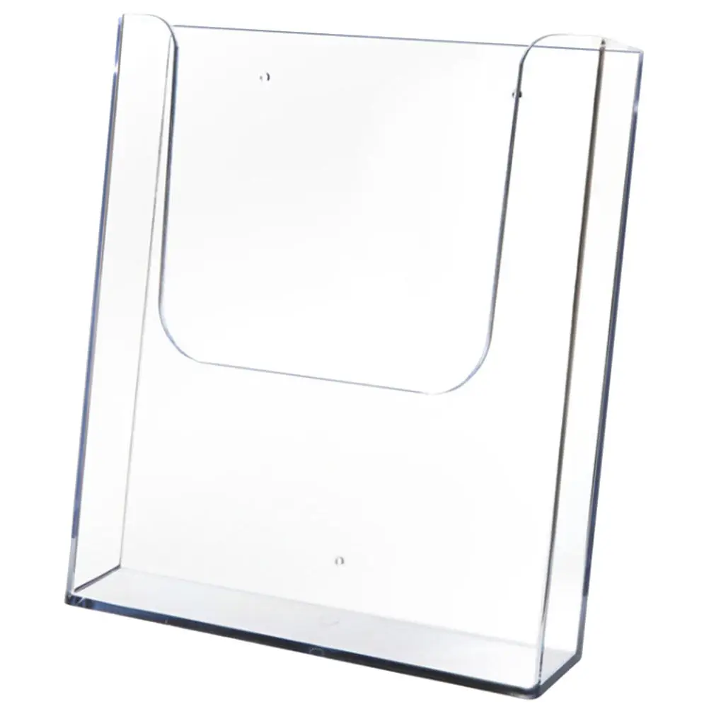 Transparent Brochure Holder Clear File Organizer for Desk Office Use Modern Vertical Document Stand Magazine Pamphlet Display
Transparent Brochure Holder Clear File Organizer for Desk Office Use Modern Vertical Document Stand Magazine Pamphlet Display