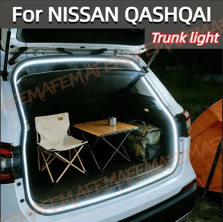For 2006-2022 NISSAN QASHQAI High Brightness Trunk Lighting ambient light interior decoration LED Rear Trunk Light Bar
For 2006-2022 NISSAN QASHQAI High Brightness Trunk Lighting ambient light interior decoration LED Rear Trunk Light Bar