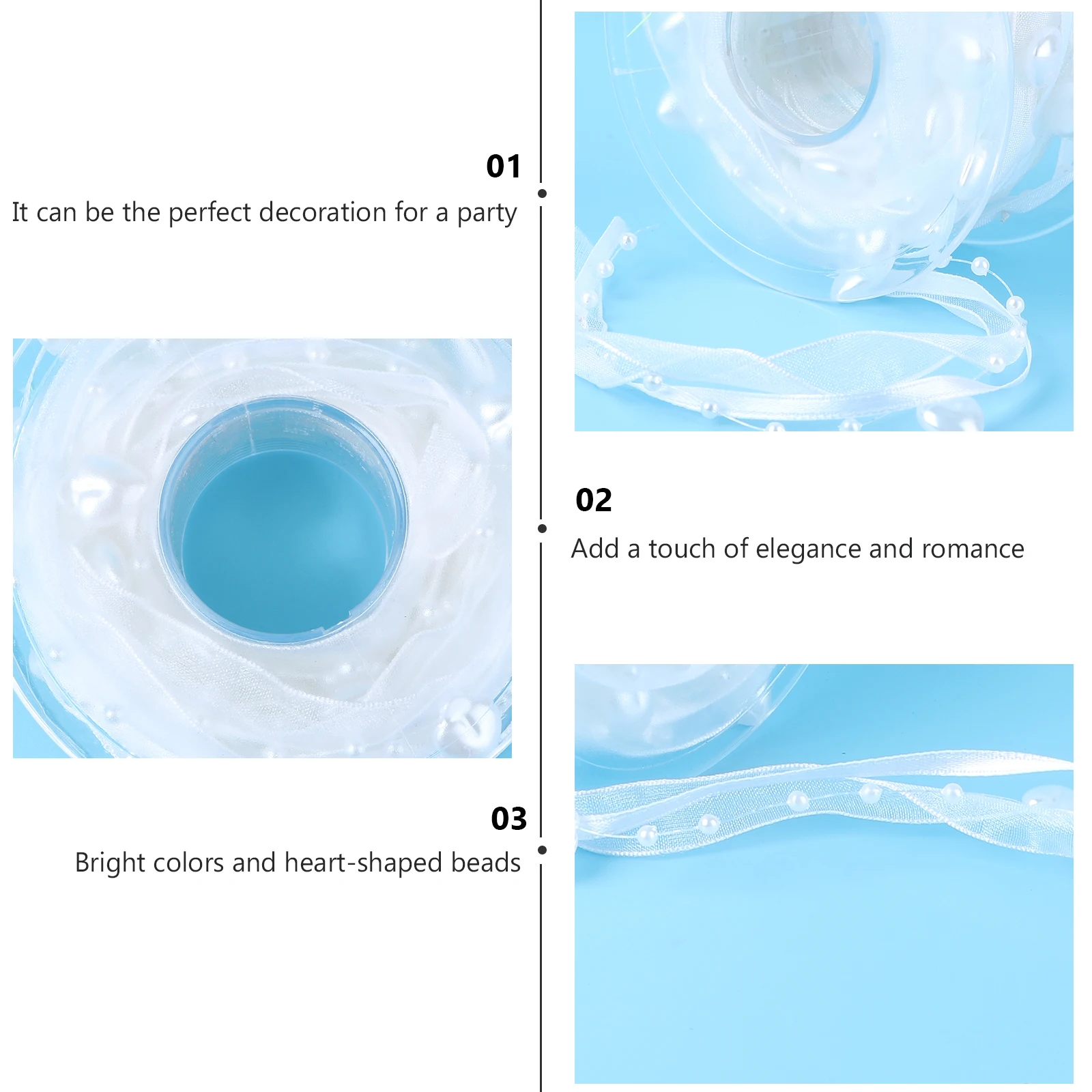 Bead Chain Decorative Belt Gift Wrapping Ribbon Christmas Decorations Garland Decorate DIY Ribbons Plastic Banquet Craft
Bead Chain Decorative Belt Gift Wrapping Ribbon Christmas Decorations Garland Decorate DIY Ribbons Plastic Banquet Craft