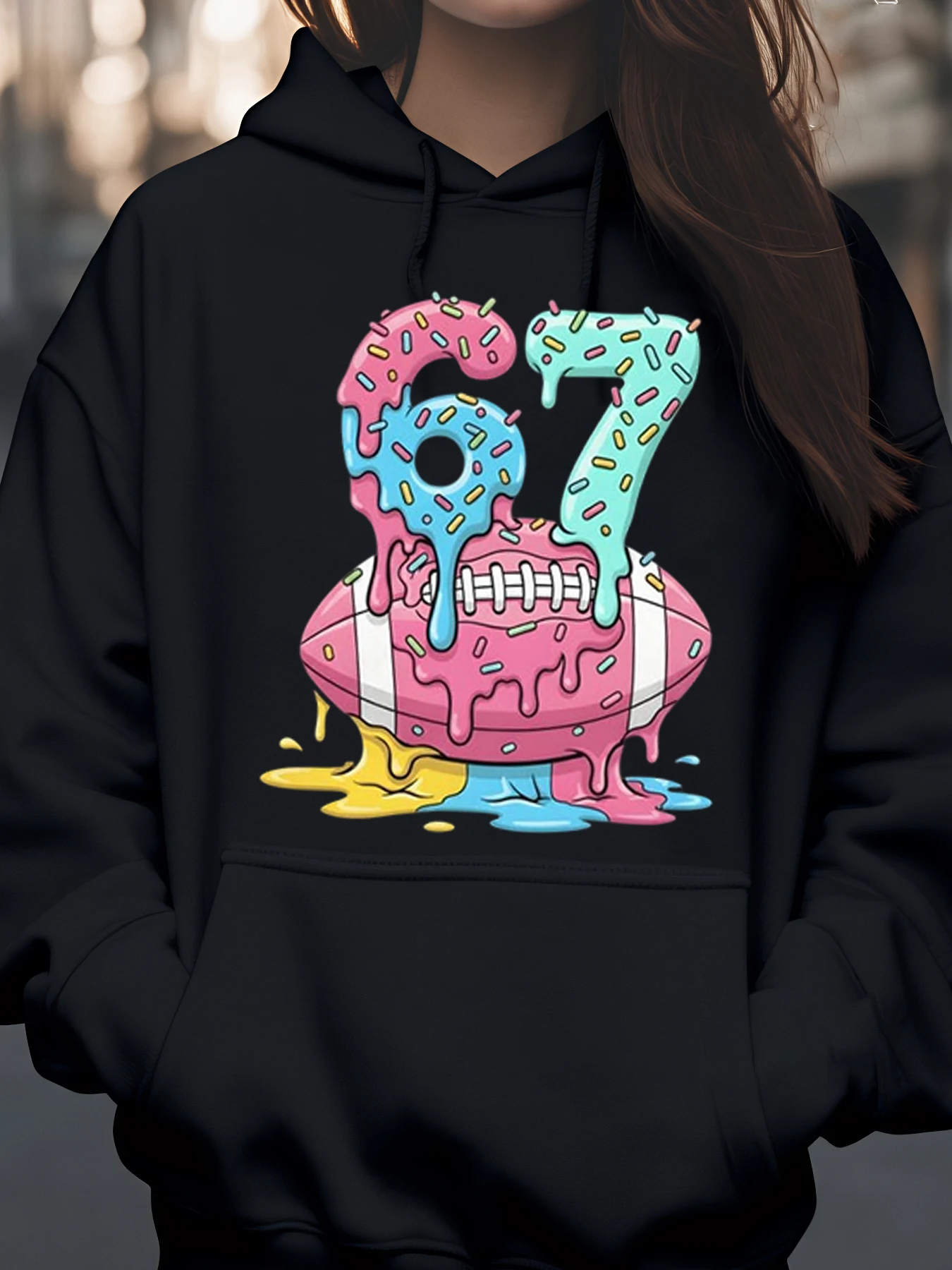 Толстовка с принтом футбольного пончика и номера 97, для детей и подростков на день рождения
Толстовка с принтом футбольного пончика и номера 97, для детей и подростков на день рождения