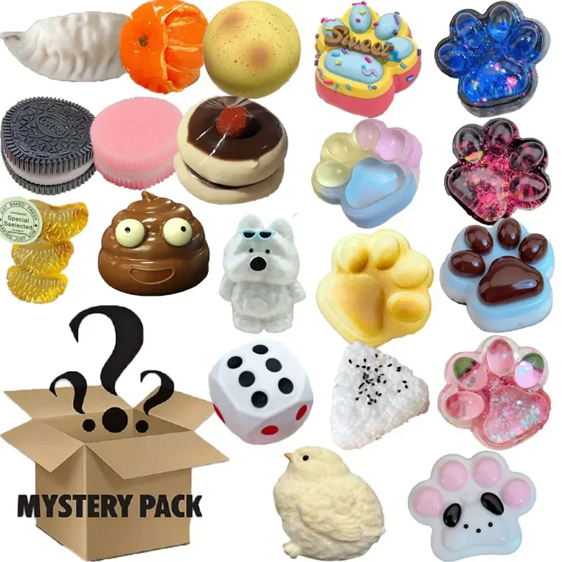 Mystery Fidget Toy Blind Box ,Simulated Food,Antistress Foot Squishy Toy, Squeeze Toy, Mochi Squishy, Stress Reliever Toys
Mystery Fidget Toy Blind Box ,Simulated Food,Antistress Foot Squishy Toy, Squeeze Toy, Mochi Squishy, Stress Reliever Toys