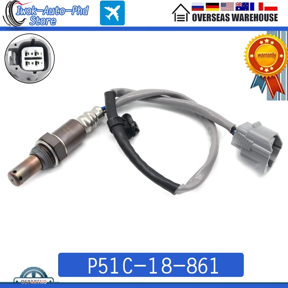 P51C-18-861 Downstream Air Fuel Ratio Lambda O2 Oxygen Sensor for Mazda CX-3 MX-5 Miata 2.0L 16-18 for Toyota Yaris iA 1.5L
P51C-18-861 Downstream Air Fuel Ratio Lambda O2 Oxygen Sensor for Mazda CX-3 MX-5 Miata 2.0L 16-18 for Toyota Yaris iA 1.5L