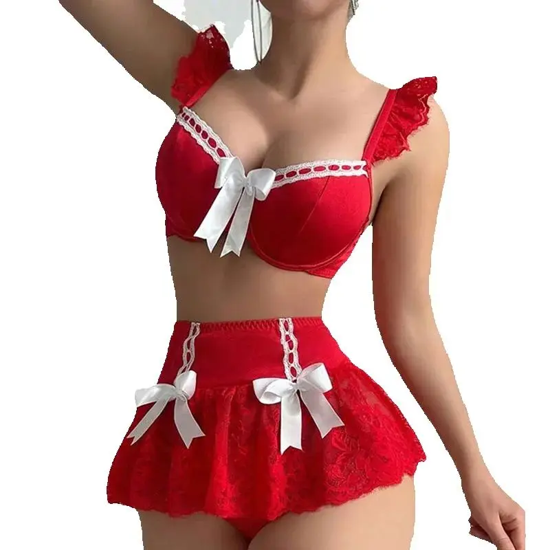 Lenceria Plus Size Sexy Bra Set Erotic Outfit Women Cosplay Uniform Crotchless Sleepwear Pajamas Lace Mini Skirt
Lenceria Plus Size Sexy Bra Set Erotic Outfit Women Cosplay Uniform Crotchless Sleepwear Pajamas Lace Mini Skirt