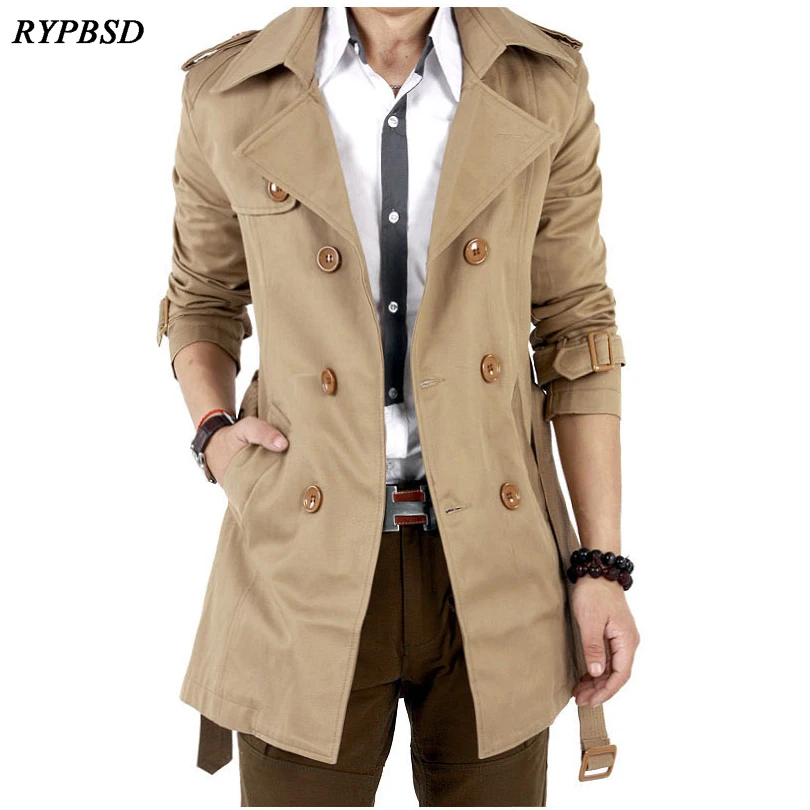 Trench Coat for Men 2025 Winter British Style Double Breasted Work Business Casual Slim Fit Windbreaker Jacket Long Overcoat Men
Trench Coat for Men 2025 Winter British Style Double Breasted Work Business Casual Slim Fit Windbreaker Jacket Long Overcoat Men