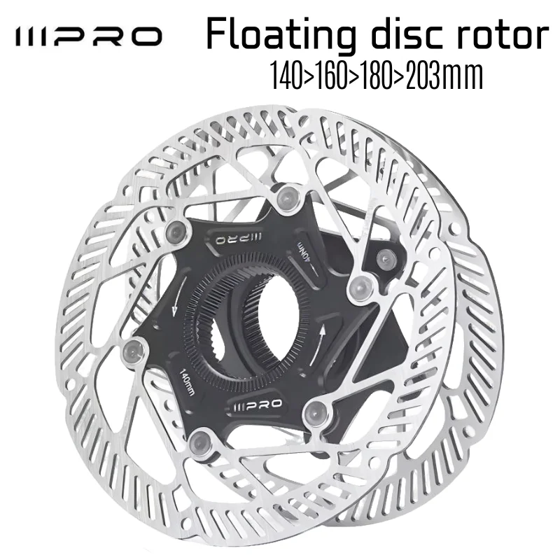 IIIPRO Centerlock Bike Rotor MTB Road Bike Hydraulic Brake Disc Durable Center Lock Bicycle Brake Disk Rotor 140mm 160mm 180mm
IIIPRO Centerlock Bike Rotor MTB Road Bike Hydraulic Brake Disc Durable Center Lock Bicycle Brake Disk Rotor 140mm 160mm 180mm